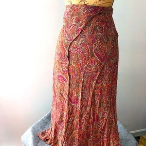 Casual Paisley Skirt